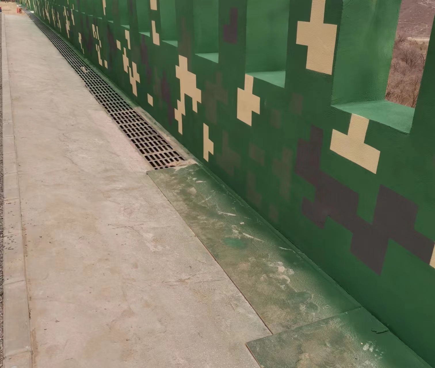 垫江围墙迷彩喷涂,数迷彩漆